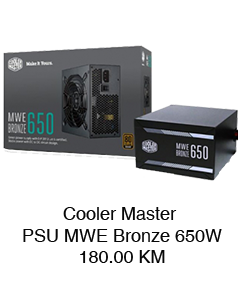 Cooler Master PSU MWE Bronze 650W